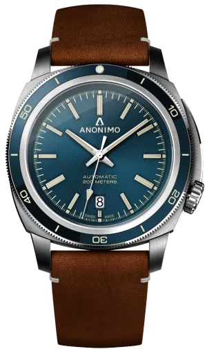 ANO Watch Nautilo Vintage Blue Mens