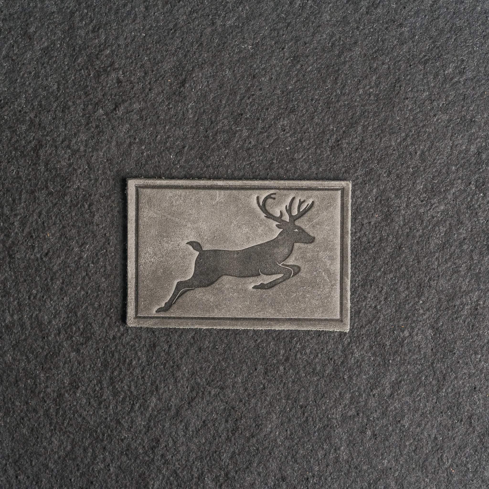 Deer Leather Patches with optional Velcro added