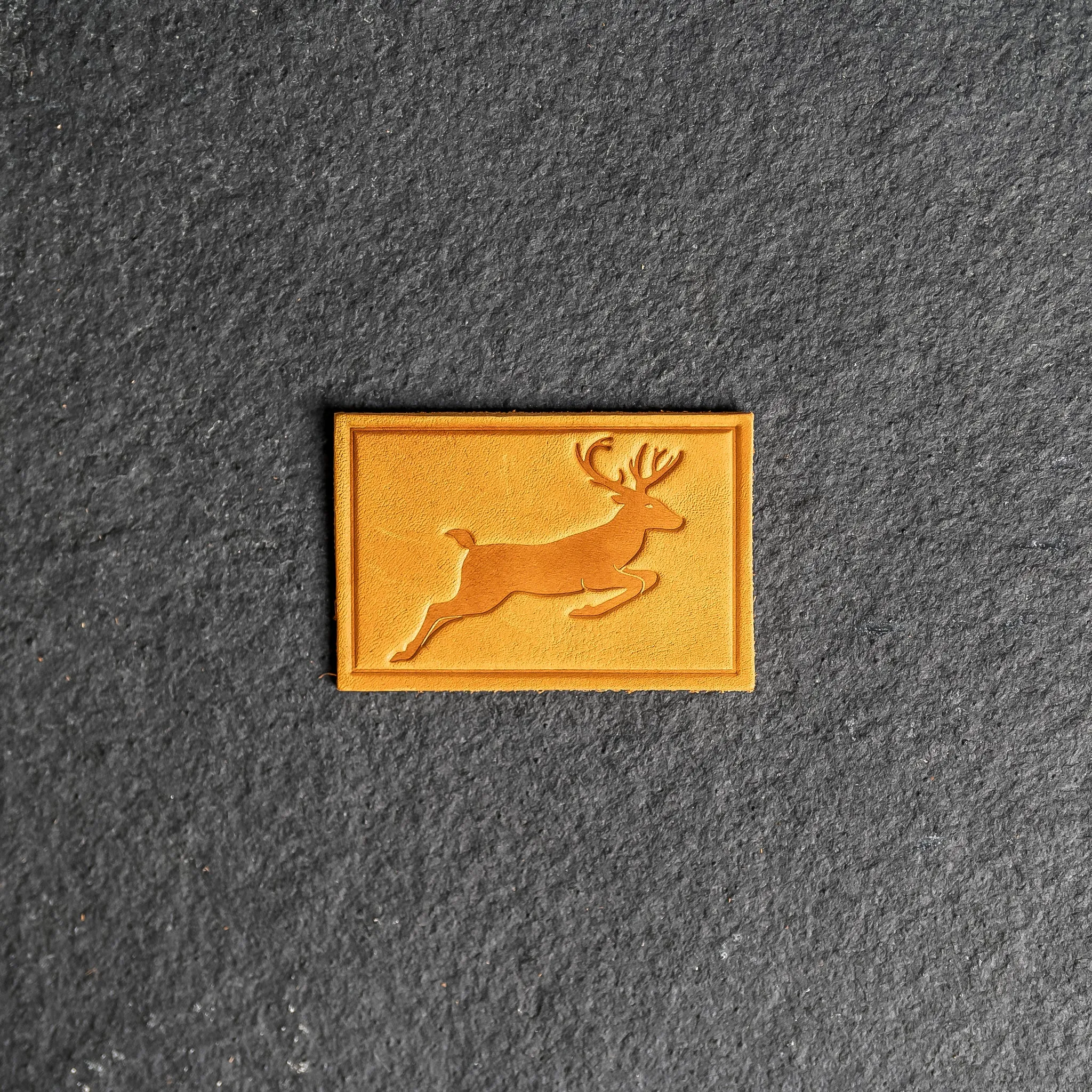 Deer Leather Patches with optional Velcro added