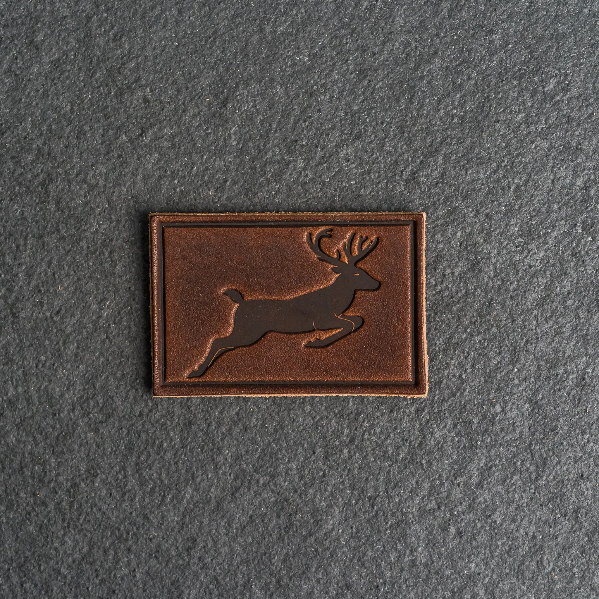 Deer Leather Patches with optional Velcro added