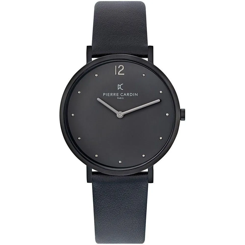 Pierre Cardin Black Women Watch