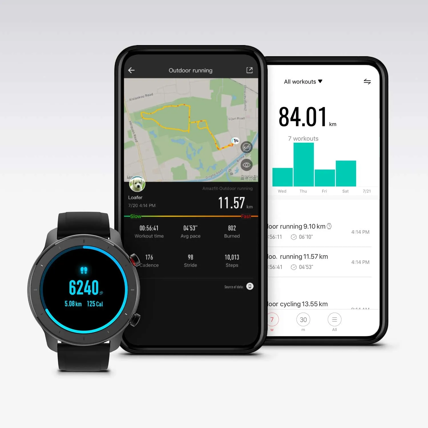 (Refurbished) Huami Amazfit GTR Starry Black (42mm)