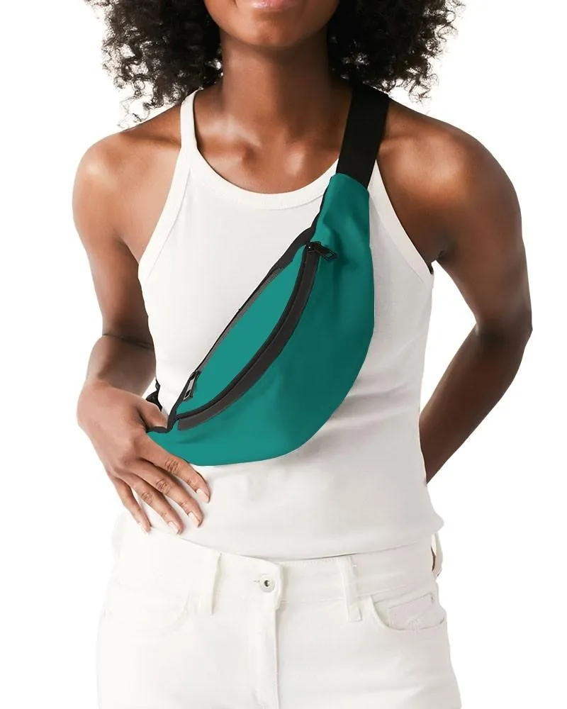 Shaded Blue-Green Belt Bag | C100M0Y50K30