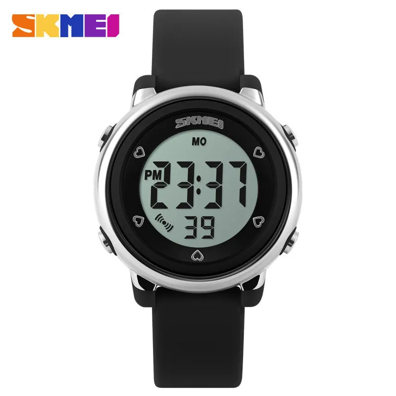SKMEI Children watch LED Digital Sports Relojes Mujer Boys girls fashion Kids Cartoon Jelly Waterproof Relogio Feminino